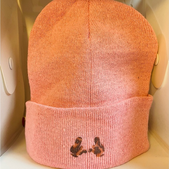 Graphic Designed Beanie (PINK) SEE PICTURES - Picture 5 of 6